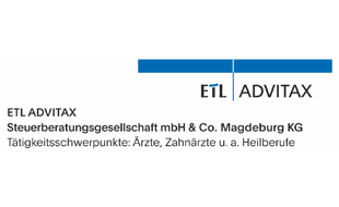 Logo von ETL ADVITAX Steuerberatungsgesellschaft mbH & Co. Magdeburg KG