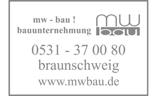Logo von mw - bau ! bauunternehmen