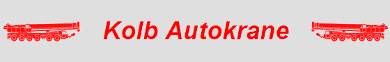 Logo von Kolb Autokrane GmbH