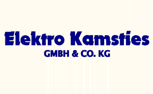 Logo von Elektro Kamsties GmbH & Co. KG