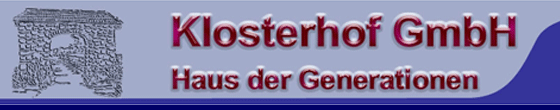 Logo von Alten- und Pflegeheim Klosterhof GmbH