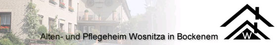 Logo von Wosnitza Alten- und Pflegeheim