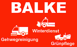 Logo von Balke Gehwegreinigung