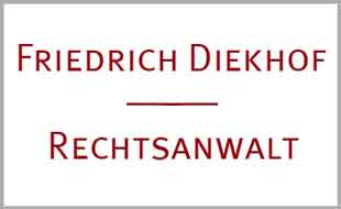 Logo von Anwaltskanzlei Friedrich Diekhof