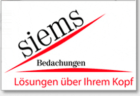 Logo von Siems Bedachungen