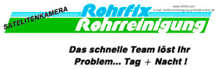 Logo von Rohrfix - Rohrreinigung GmbH