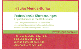 Logo von Menge-Burke Frauke