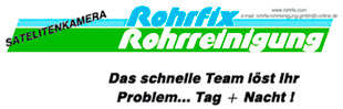 Logo von Rohrfix - Rohrreinigung GmbH