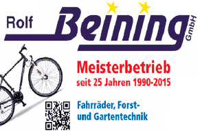Logo von Rolf Beining GmbH Rolf Beining Fahrräder,E-Bike, Forst- und Gartentechnik