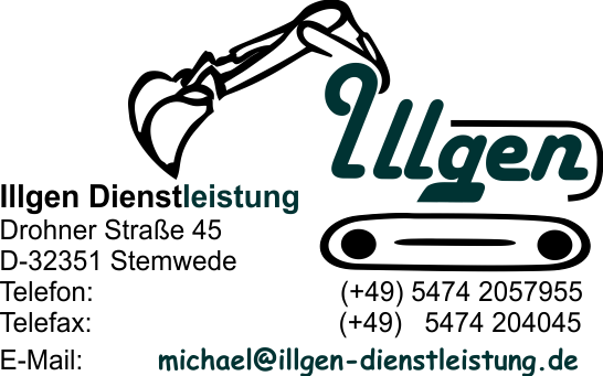 Logo von Illgen Dienstleistung für Erd- u. Tiefbau