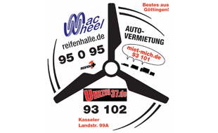 Logo von Reifenhandel & Autovermietung Mac-Wheel GmbH