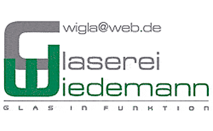 Logo von Glaserei Wiedemann