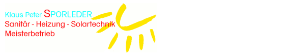 Logo von Sporleder Klaus Peter