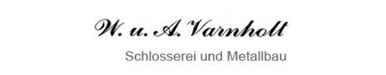 Logo von W. u. A. Varnholt GmbH Schlosserei und Metallbau