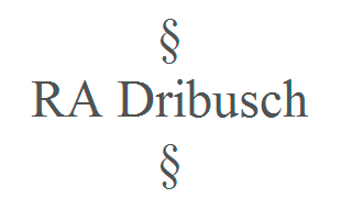 Logo von Anwaltskanzlei Dribusch Bernhard