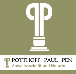 Logo von Rechtsanwälte und Notarin Potthoff |Paul | Pen & Anja Paul LL.M.