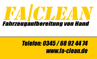 Logo von Fa. Clean - Fahrzeugaufbereitung von Hand - Inh. Marko Erler