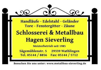 Logo von Sieverling Hagen Schlosserei und Metallbau