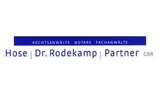Logo von Hose, Dr. Rodekamp, Partner