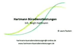 Logo von Hartmann Bürodienstleistungen