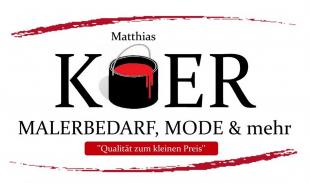 Logo von Matthias Koer - Malerbedarf, Mode & mehr