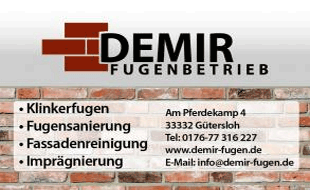 Logo von Demir Fugenbetrieb