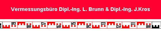 Logo von Vermessungsbüro Brunn - Kros Brakel