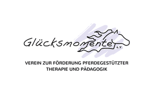 Logo von Glücksmomente e.V. Verein zur Förderung pferdegestützter Therapie und Pädagogik
