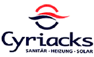 Logo von Cyriacks Heizung-Sanitär-Solar
