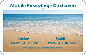 Logo von Mobile Fußpflege Cuxhaven