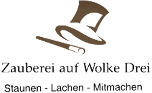 Logo von Zauberei auf Wolke / Staunen-Lachen-Mitmachen