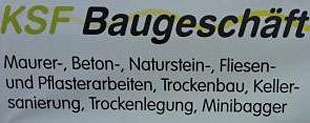 Logo von KSF Baugeschäft GbR