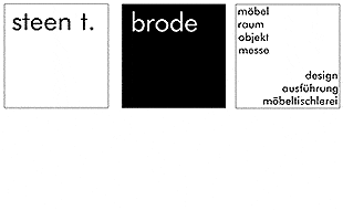 Logo von Brode Steen T. Tischlermeister Form und Raumgestalter