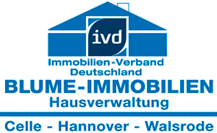 Logo von BLUME - IMMOBILIEN IVD Heiko Blume e.K.