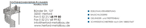Logo von Düsediekerbäumer Metallbau GmbH