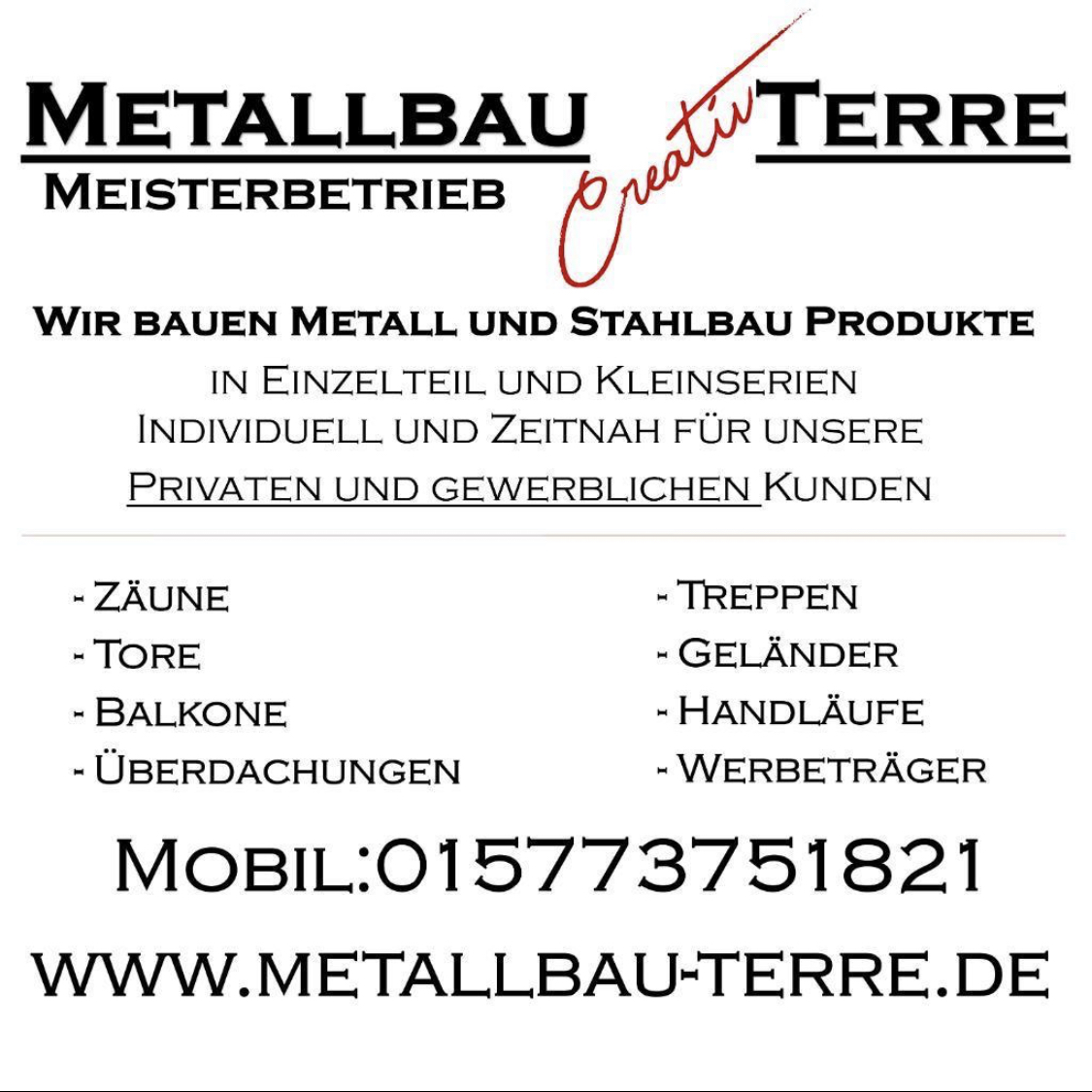 Logo von MCT Metallbaumeisterbetrieb