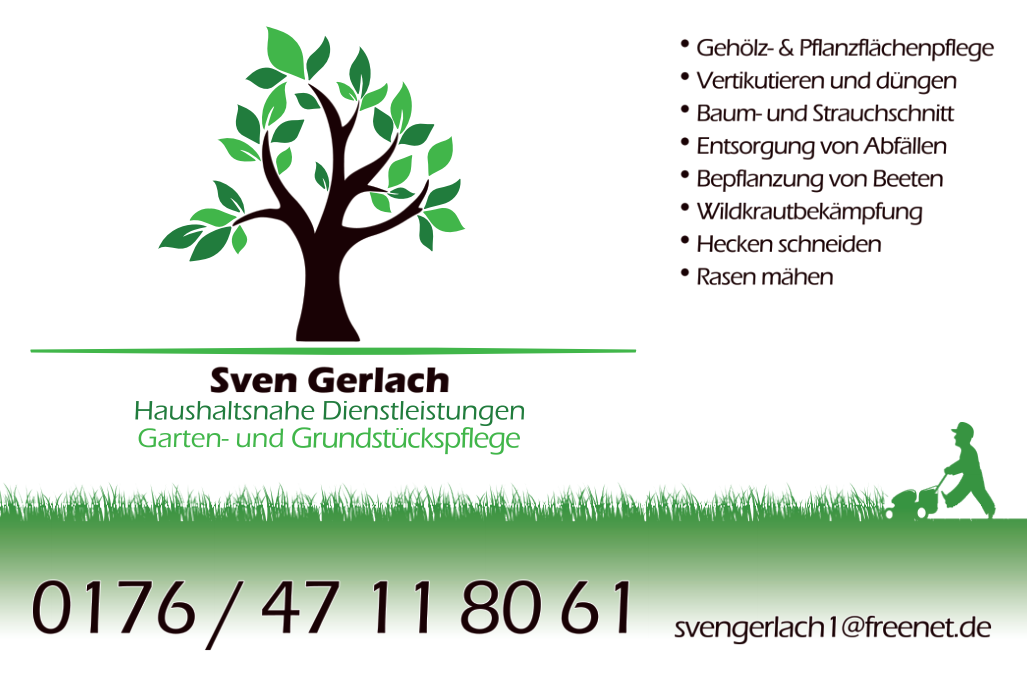 Logo von Garten- & Grundstückspflege Gerlach