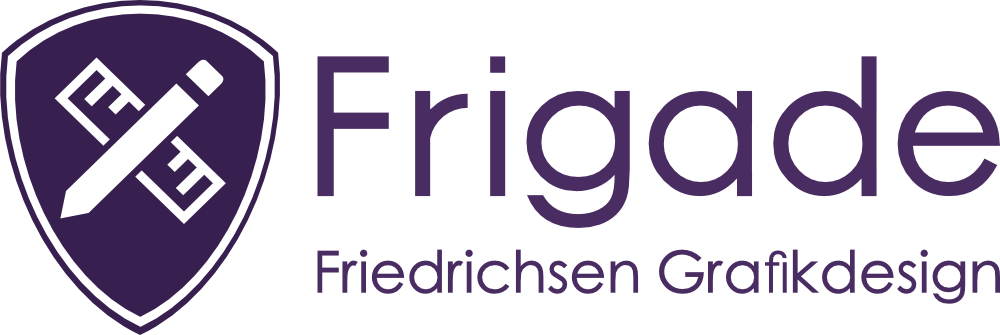 Logo von Frigade - Friedrichsen Grafikdesign