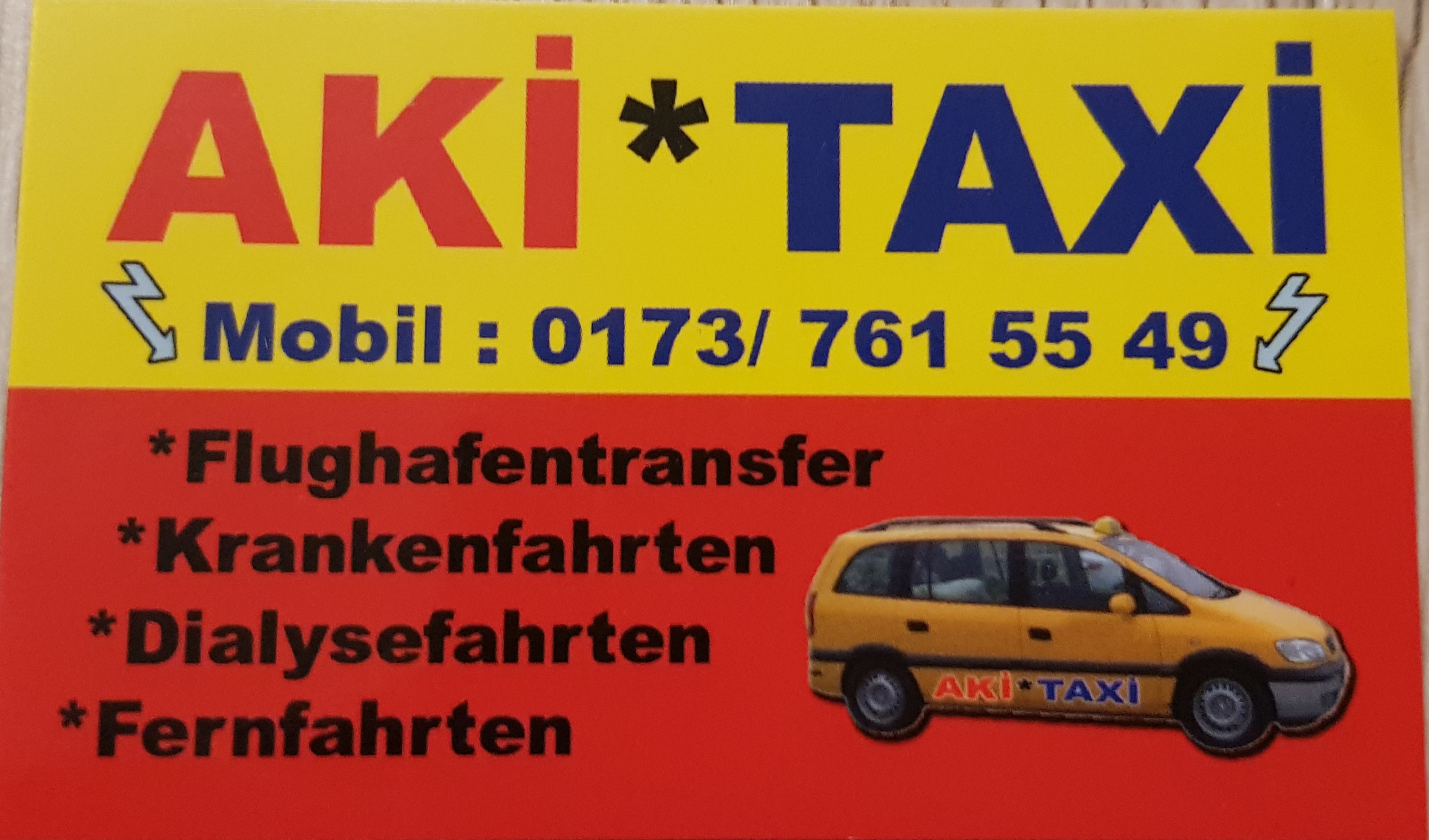 Logo von AKI TAXI