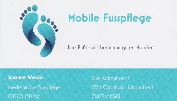 Logo von Mobile Fusspflege Susanne Wrede