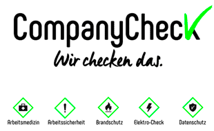 Logo von CompanyCheck Deutschland GmbH Arbeitsmedizin, Arbeitssicherheit