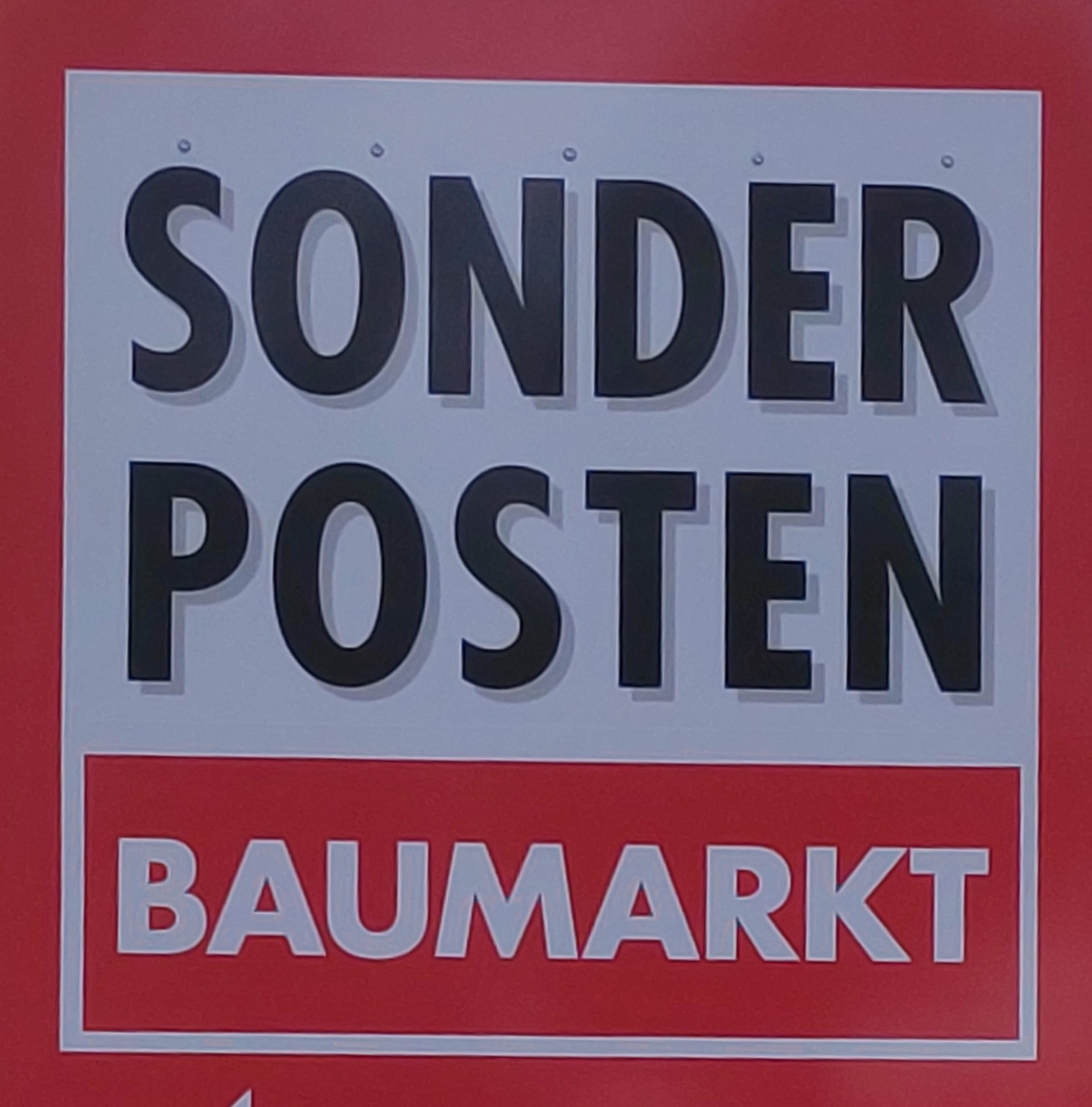 Logo von Sonderposten Baumarkt