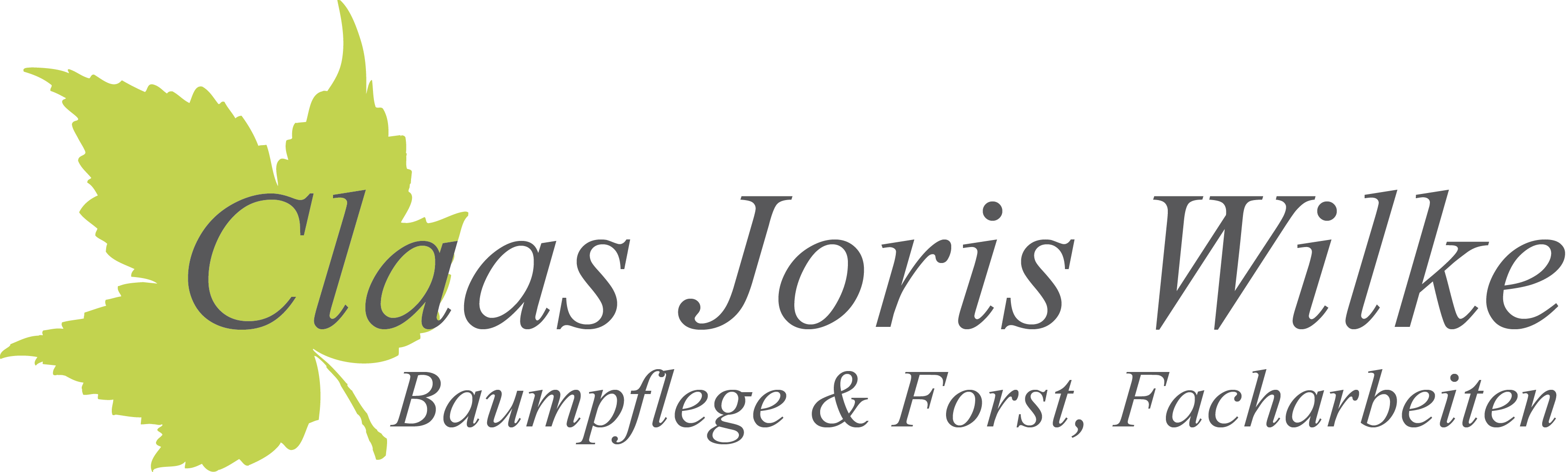 Logo von Claas Joris Wilke Baumpflege & Forst, Facharbeiten