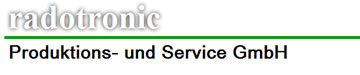 Logo von radotronic Produktions- und Service GmbH