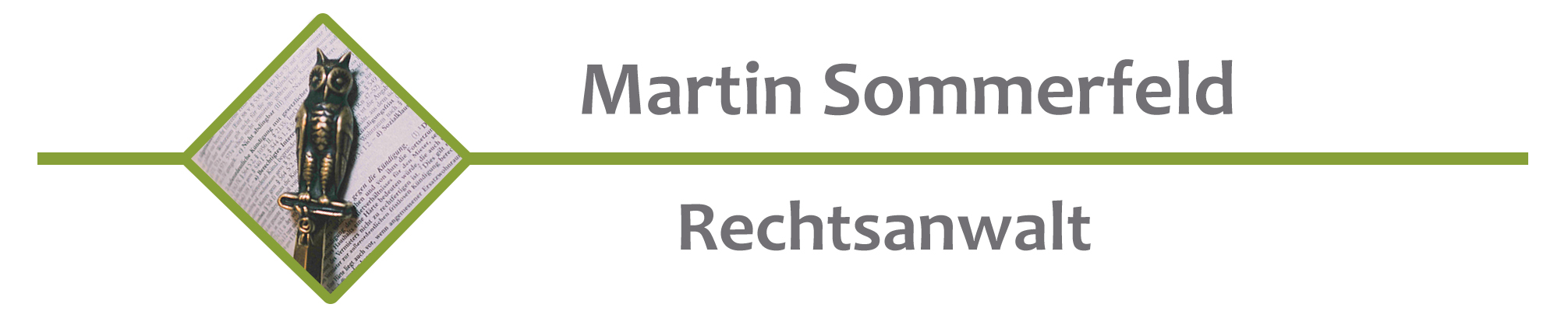 Logo von Rechtsanwalt Martin Sommerfeld