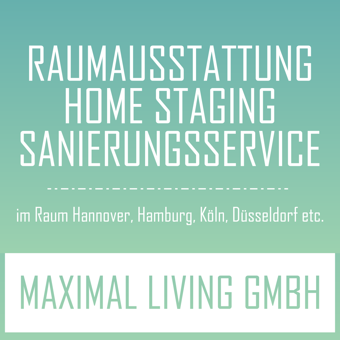 Logo von Maximal Living GmbH