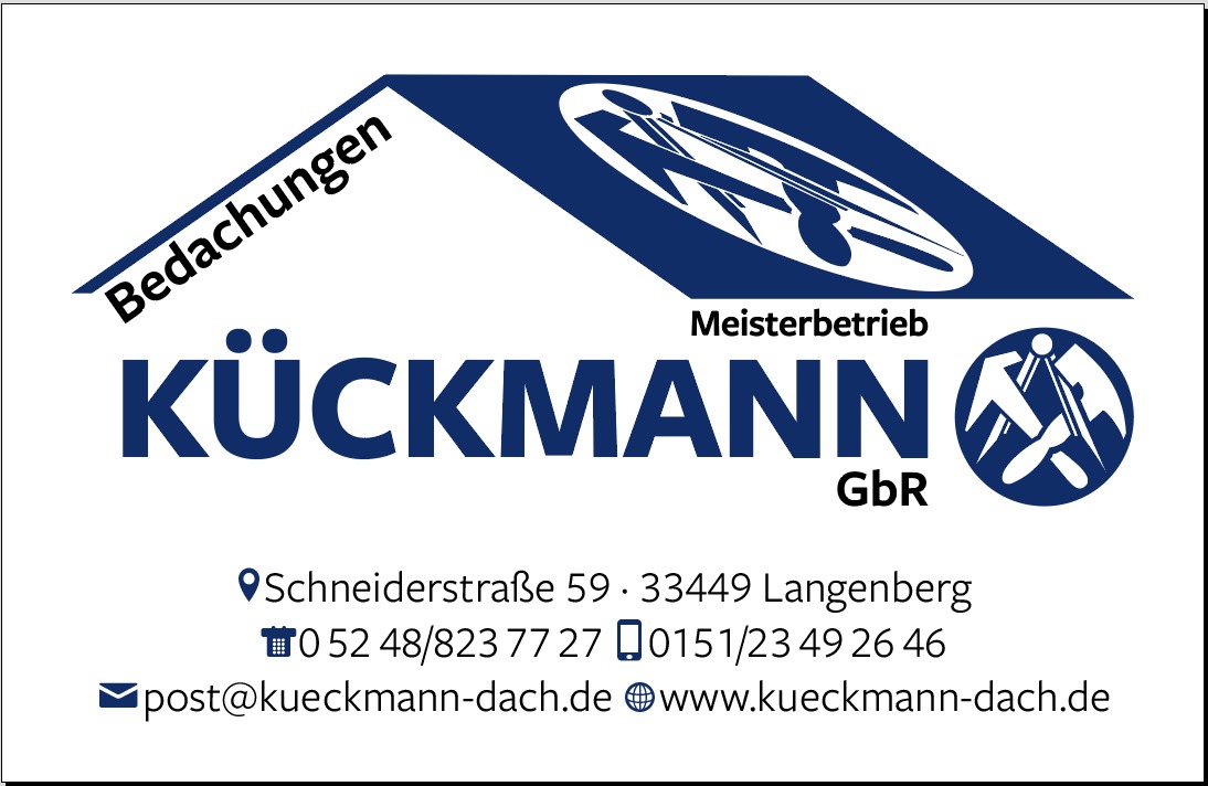 Logo von Kückmann Bedachungen GbR