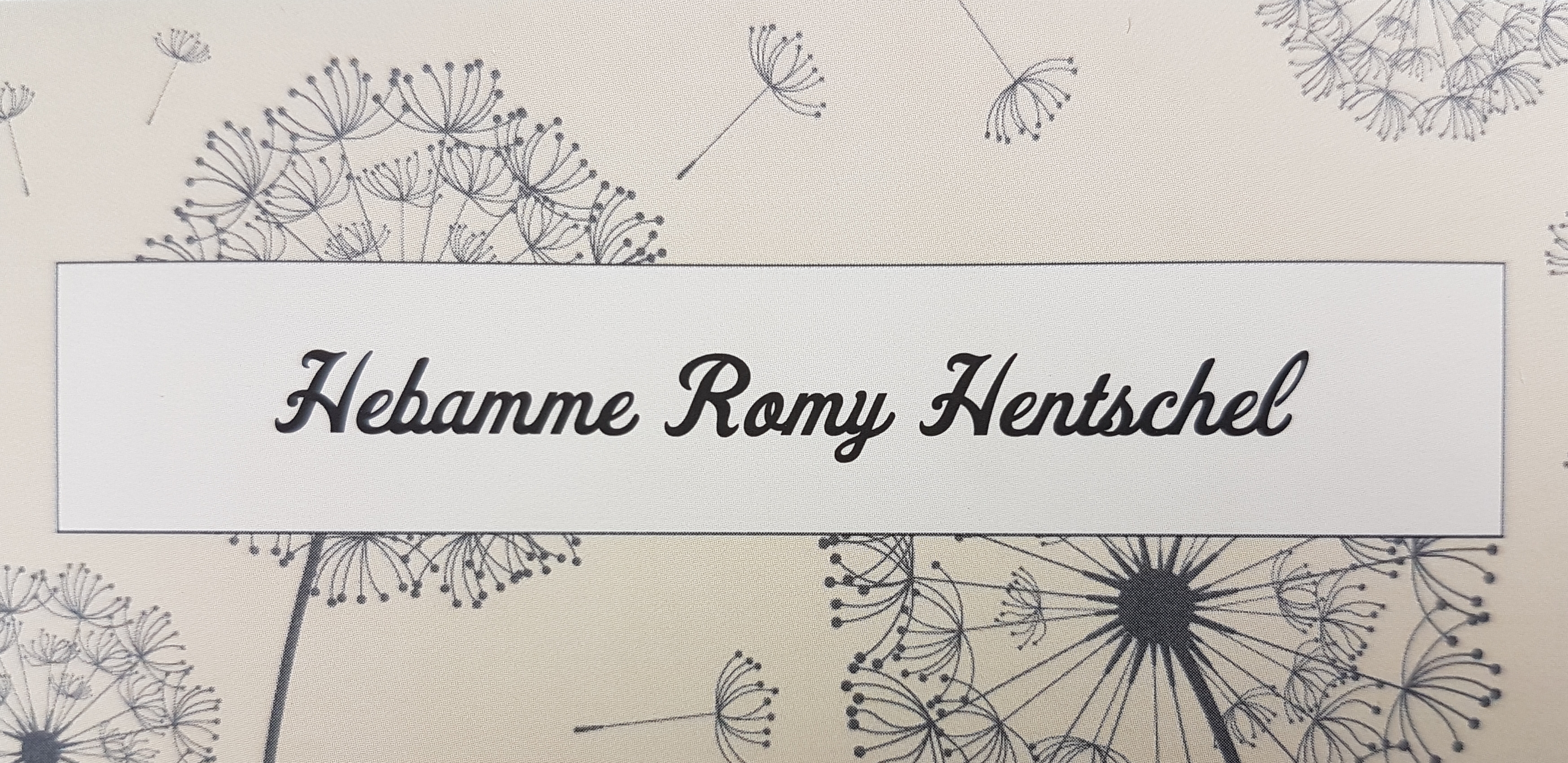 Logo von Hebamme Romy Hentschel