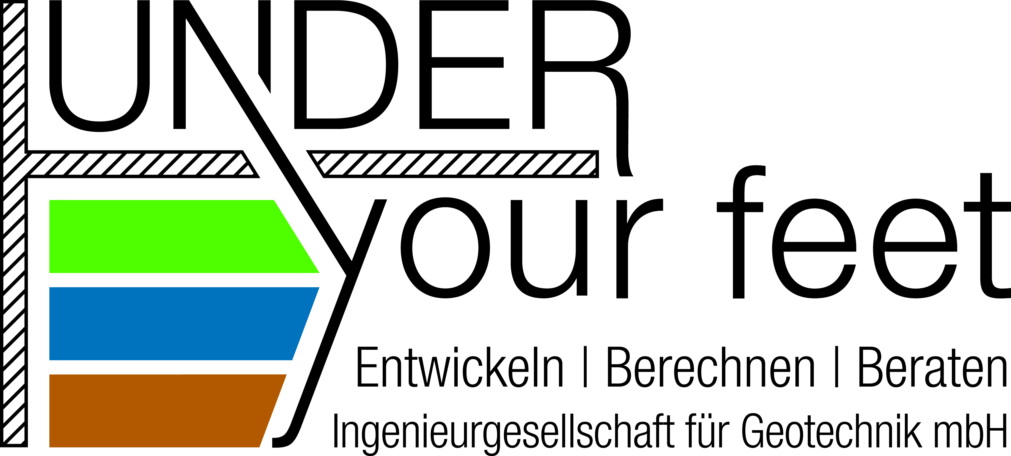 Logo von UNDERyourfeet-Ingenieurgesellschaft für Geotechnik mbH