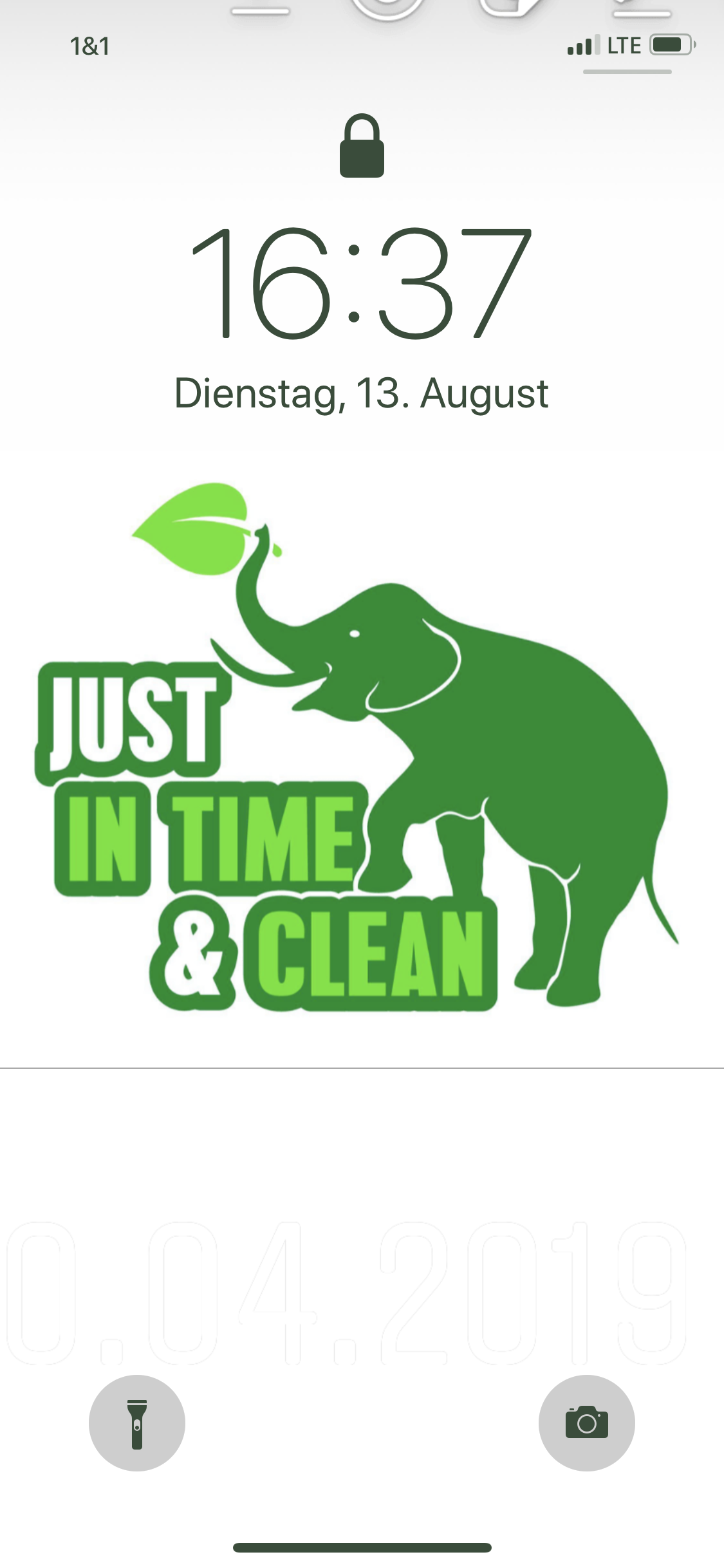 Logo von Just in Time & Clean